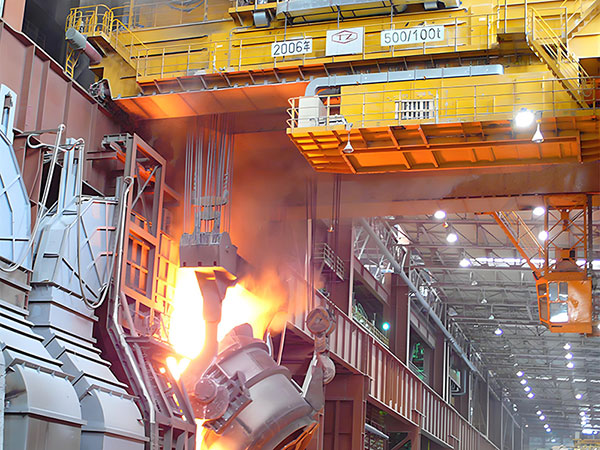 Металлургический мостовой кран